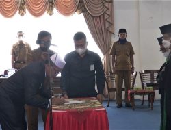 Bupati Pabar Lantik Irsad Sebagai Penjabat Sekda