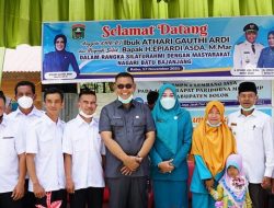 Bupati Solok Kunjungi Masyarakat Batu Bajanjang