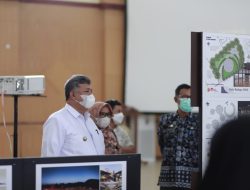Wako Solok Buka Pameran Karya Sayembara Penataan Kembali Kawasan Pasar Raya