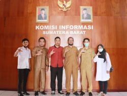 Bertekad Jadi Kota Informatif, Diskominfo Padang Panjang Kunjungi KI Sumbar