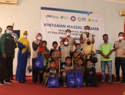 Menutup 2021, YBM PT PLN UP2B Sumbagteng Gelar Khitanan Massal Dhuafa