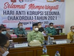 Wabup Agam Mengikuti Acara Puncak HAKORDIA 2021 di Gedung KPK RI