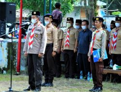 Kakwarcab 0317 Risnawanto Buka Kegiatan Perkemahan Wirakarya Cabang 1