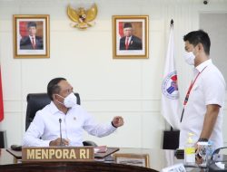 Menpora Amali Terima Ketum KOI, Laporkan Hasil Raker dan Perencanaan Kegiatan Tahun 2022