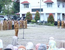 Bupati Solok Pimpin Apel Gabungan Perdana Awal Tahun 2022