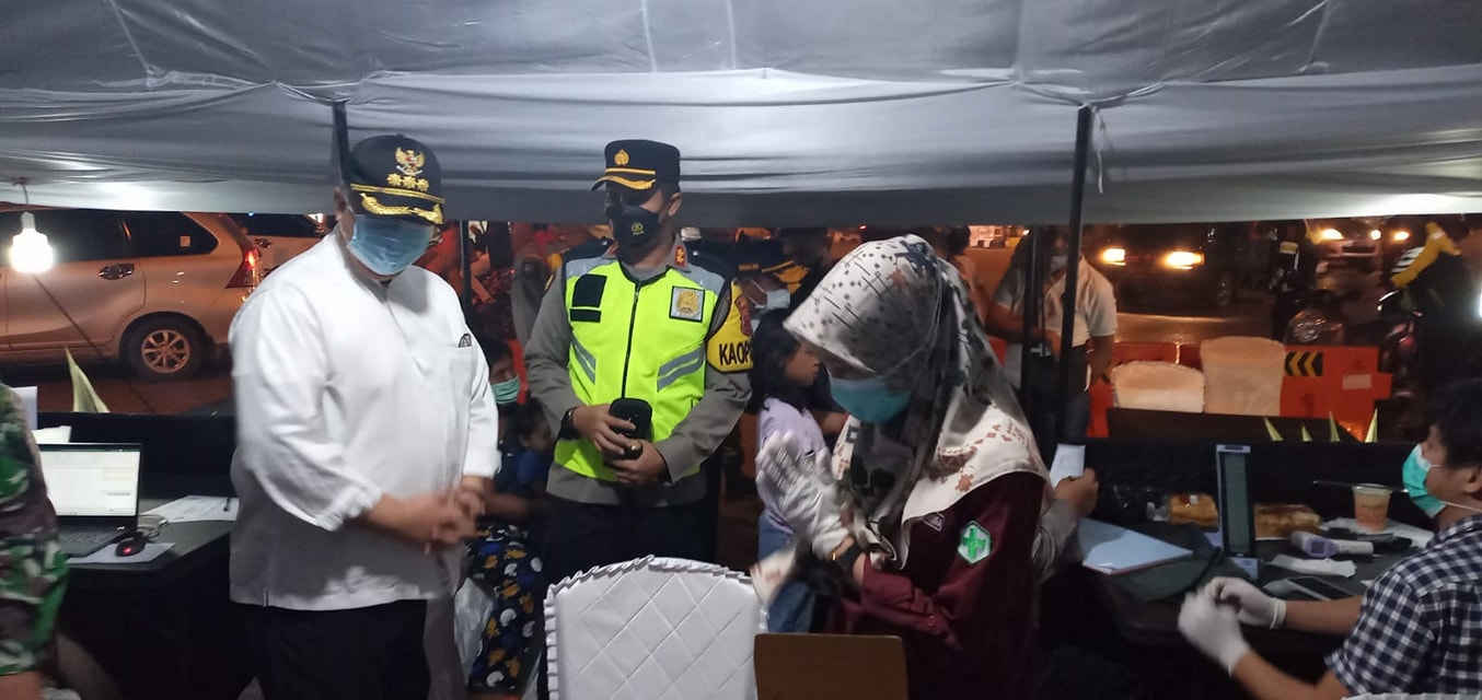 Wako Solok Tinjau Pos Pengamanan Nataru
