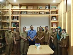 Genjot Pembangunan GOR, Wawako Solok Temui Wagub Sumbar