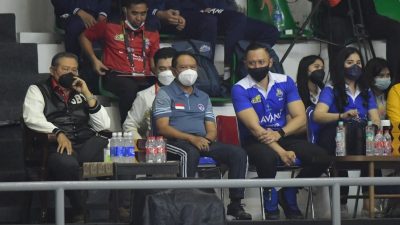 Menpora Tinjau Lagsung Penerapan Prokes di Proliga 2022