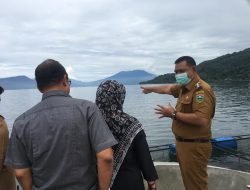 Bupati Solok Hentikan Kegiatan Pembangunan Wisata Dermaga Singkarak