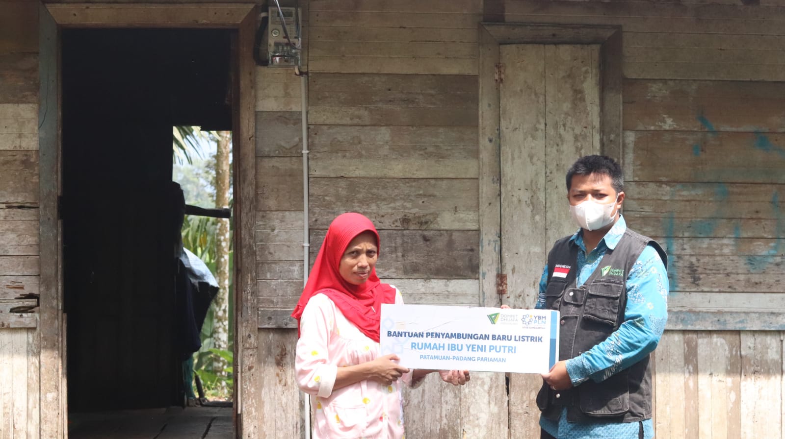 Belasan Tahun Tanpa Sambungan Listrik, Kini Rumah Yeni Terang Benderang