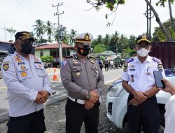Atasi Angkutan ODOL, Dishub Pasbar Gelar Razia Gabungan bersama Satlantas Polres