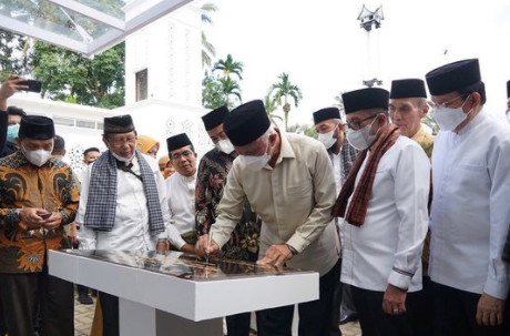 Gubernur Sumbar Resmikan Masjid Raya Lubuk Jantan Lintau Buo Utara