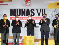 Menpora Buka Munas Wushu Indonesia VII