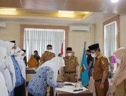 Wawako Lantik Kepala Sekolah SD dan SMP se-Kota Solok
