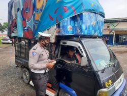 Sebanyak 48 Kendaraan ODOL ditindak Satlantas Polres Pessel