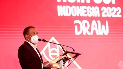 Menpora Amali Hadiri Drawing FIBA Asia Cup 2022