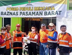 Kolaborasi Baznas Pusat Dan Daerah Bantu Warga Pasbar Pasca Gempa