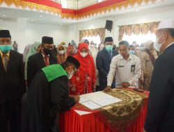 Bupati Lantik 46 Pejabat Administrator, Pengawas dan Kepala Sekolah di Lingkup Pemerintah Pasbar