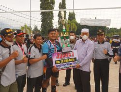 Sukses Bupati Cup Pasbar 2022, Pemerintah Targetkan Atlet Voli Berlaga di Tingkat Nasional