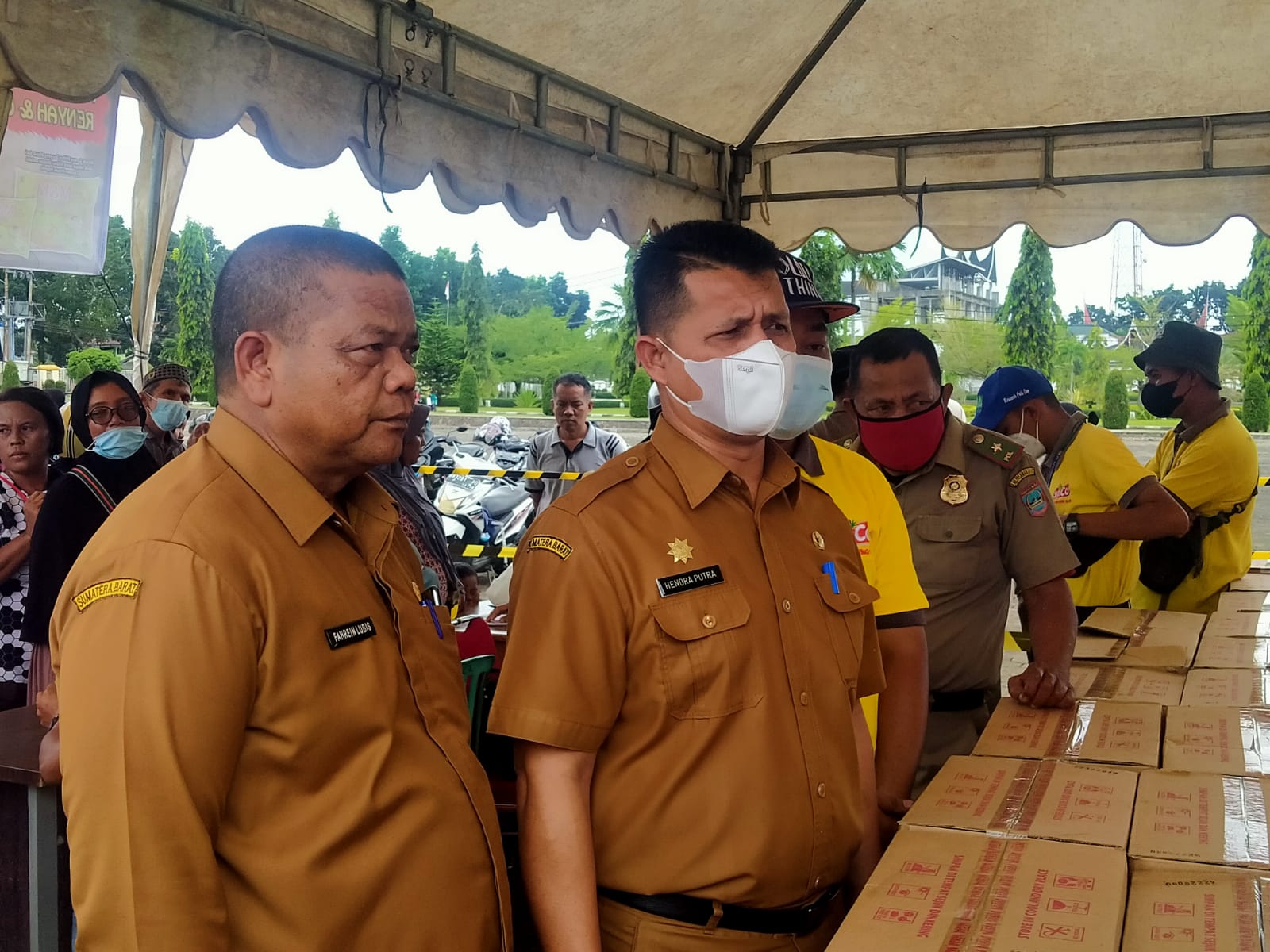 Pemda Pasbar Gelar Pasar Murah Minyak Goreng