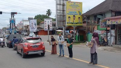 HmI Cabang Pasbar Lakukan Penggalangan Dana Untuk Korban Gempa