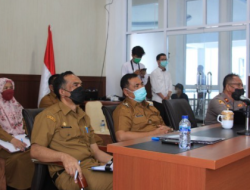 Bupati Solok Ikuti Vidcon Dengan Presiden RI Terkait Penanganan Varian Baru Omicron