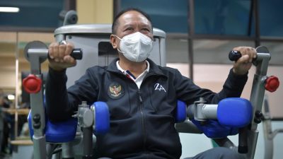 Menpora Amali Tinjau Fasilitas UPI Bandung untuk DBON