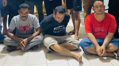 Tim Opsnal Sapu Jagat Ringkus 4 Orang Pelaku Penyalahgunaan Narkoba di Lengayang