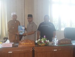 DPRD Pasbar Gelar Rapat Paripurna Penyampaian Nota Pengantar LKPJ Bupati Pasbar 2021