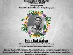 Pemkab Pasbar Lepas Jenazah Relawan Gempa Pasbar ke Kota Padang