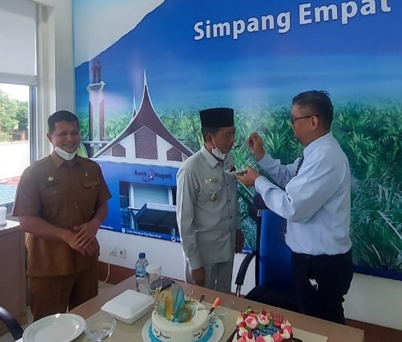 HUT Bank Nagari ke 60 Wabup Berharap Kerjasama Pemkab Pasbar dan BPD Tetap Terjalin