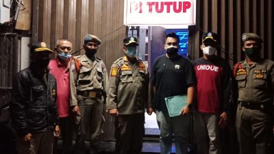 Tidak Patuhi Aturan, Kafe Viral Situ Party Ditutup Satpol PP Padang