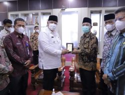 Wako Solok Sambut Kunjungan Bupati Merangin