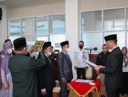 Sekda Lantik Direktur PDAM Dan Perumda Kabupaten Solok