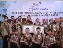 Wawako Solok Dan Istri Dinobatkan Menjadi Ayah Bunda GenRe Pengayom