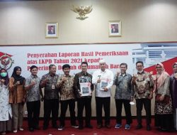 Pasbar Kembali Raih WTP Dari BPK-RI