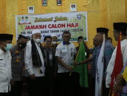Bupati Pasbar Lepas 165 CJH