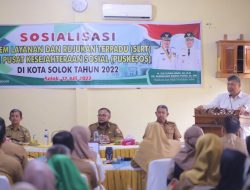 Wako Solok Buka Sosialisasi SLRT dan Puskesos