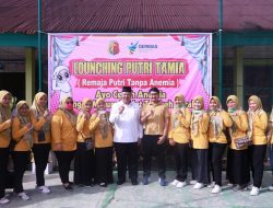 Cegah Stunting Dini, Pemko Solok Launching TTD Bagi Putri Tamia