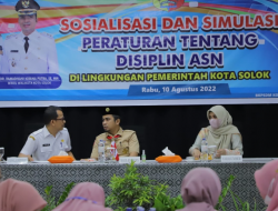 Wawako Solok Buka Simulasi dan Sosialisasi Peraturan Tentang Disiplin ASN