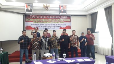 KIPP dan Bawaslu Sumbar Sosialisasikan Peran Media Dalam Proses Pemilu Serentak 2024