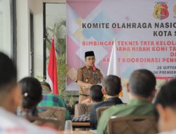 Wawako Hadiri Bimtek Tata Kelola Keuangan KONI Kota Solok