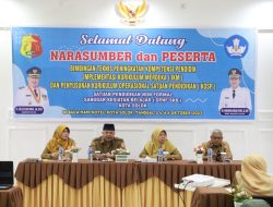 Wako Buka Bimtek Peningkatan Kompetensi Pendidik Kota Solok