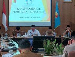 Pemko Solok Gelar Rakor Bersama OPD