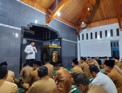 Pemko Solok Gelar Sholat Subuh Berjamaah Lintas OPD