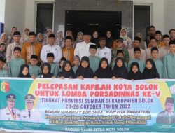 Wako Melepas Kontingen Porsadin Kota Solok