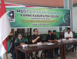 KAHMI Solok “Memekarkan Diri”, Musda I KAHMI Kabupaten Solok Sukses
