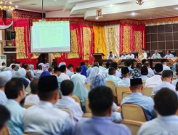 Bupati Pimpin Rakor Bidang Pemerintahan dan Pembangunan Kabupaten Solok Tahun 2022