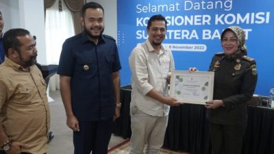 Presentasi di Komisi Informasi Sumbar, Fadly Amran : Padang Panjang Kota Informatif dan Inovatif