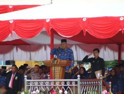 Pemkab Pasbar Gelar Upacara Peringatan HUT KORPRI ke-51 dan HUT PGRI ke-77